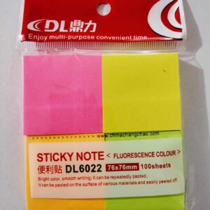 NOTAS ADHESIVAS 76 X 76 MM X4 COLORES