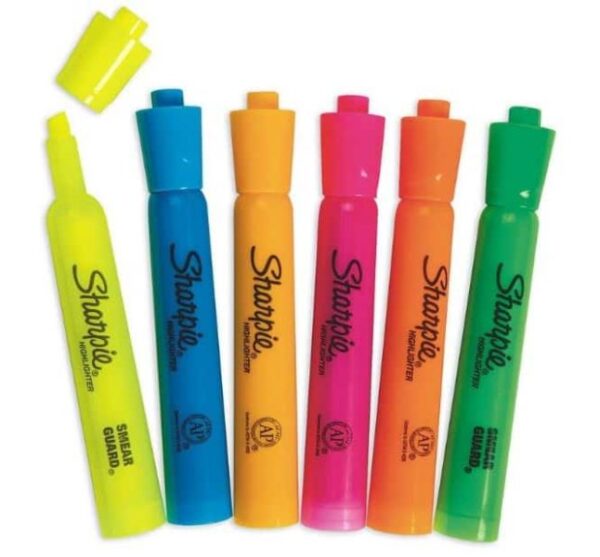 Resaltador Sharpie Marcador de texto