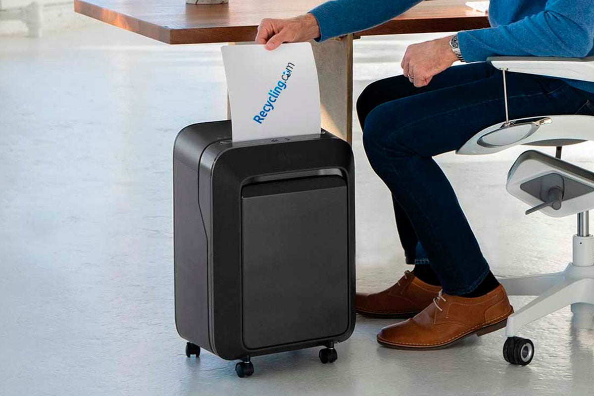 Trituradora de papel de oficina