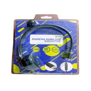 DIADEMA USB CON MICRÓFONO HF-400 XKIM MONO AURAL